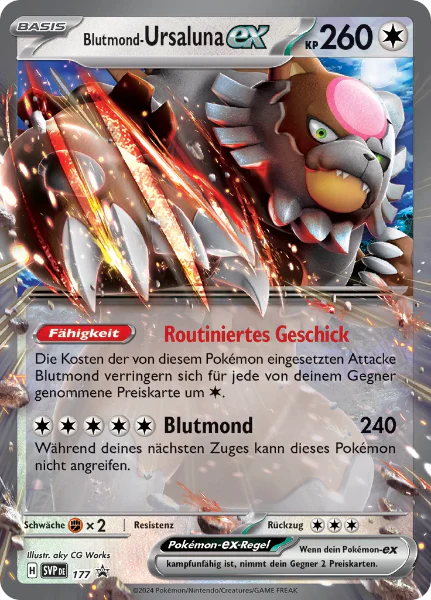Blutmond-Ursaluna ex 177 Promo