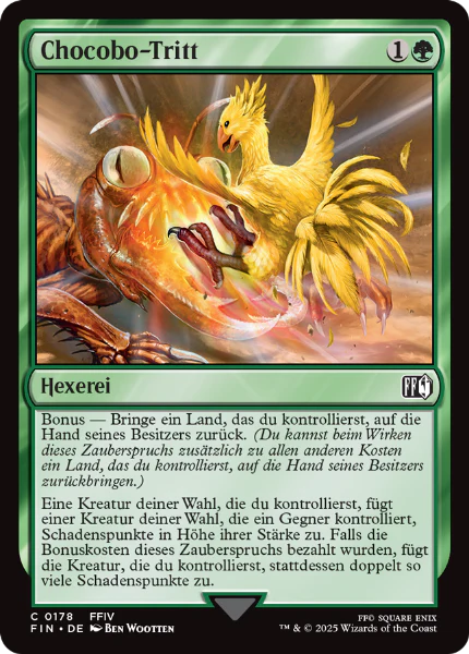 Chocobo-Tritt FIN #178