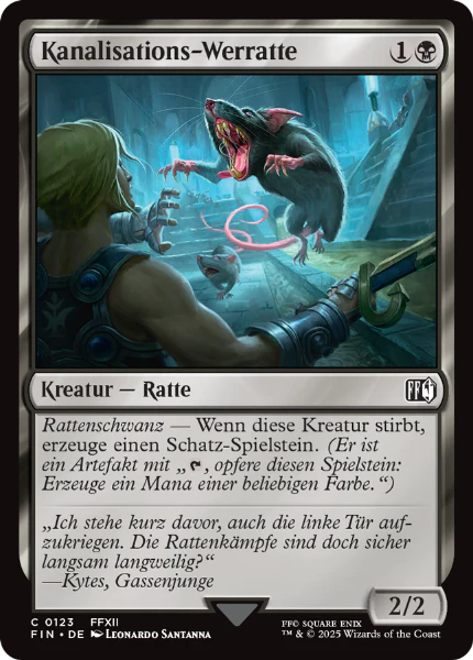 Kanalisations-Werratte FIN #123