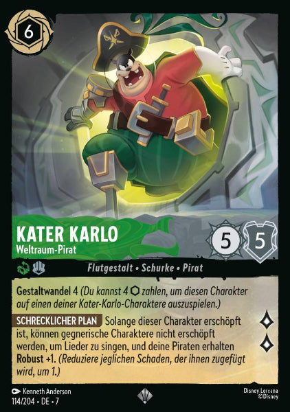Kater Karlo - Weltraum Pirat 114/204