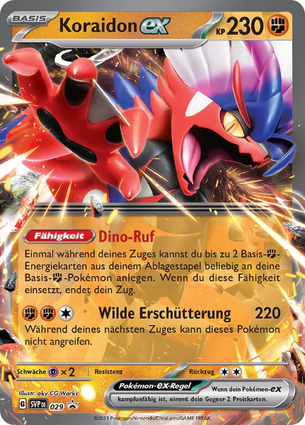 Koraidon ex 029 Promo