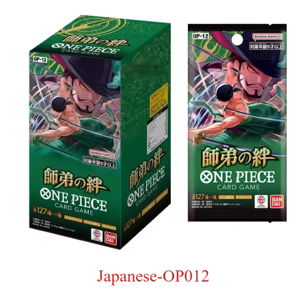 Bandai Genuine One Piece TCG OP09 OP11 OP13 PRB02 Anime Collection Card Blind Box Toy Christmas Gift