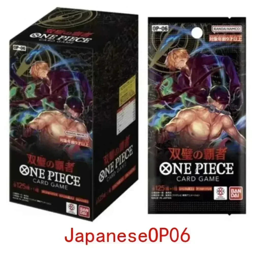 Bandai Genuine One Piece TCG OP09 OP11 OP13 PRB02 Anime Collection Card Blind Box Toy Christmas Gift