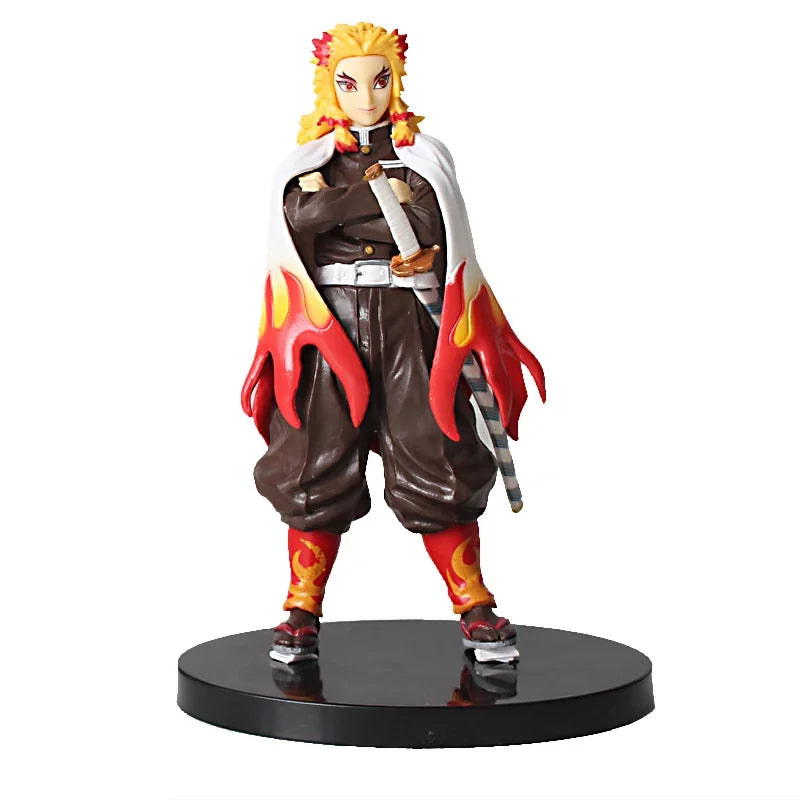 Anime Figure Demon Slayer Figures Kimetsu No Yaiba Doll Tanjiro Nezuko Zenitsu Figurine Inosuke Warrior Action Figure Model Toys