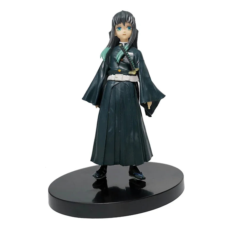 Anime Figure Demon Slayer Figures Kimetsu No Yaiba Doll Tanjiro Nezuko Zenitsu Figurine Inosuke Warrior Action Figure Model Toys