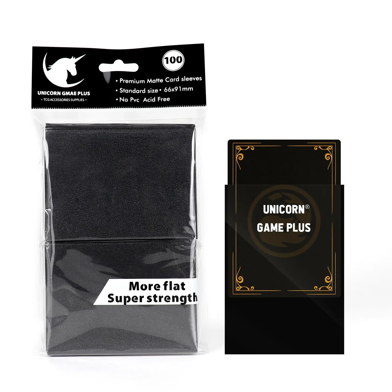 100PCS 66x91mm Matte Standard Size Card Sleeves TCG Trading Cards Protector For Tarot Shield Board Games Magical Cover PKM