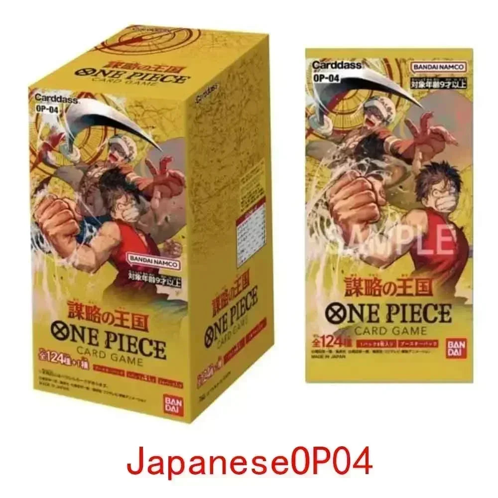 Bandai Genuine One Piece TCG OP09 OP11 OP13 PRB02 Anime Collection Card Blind Box Toy Christmas Gift
