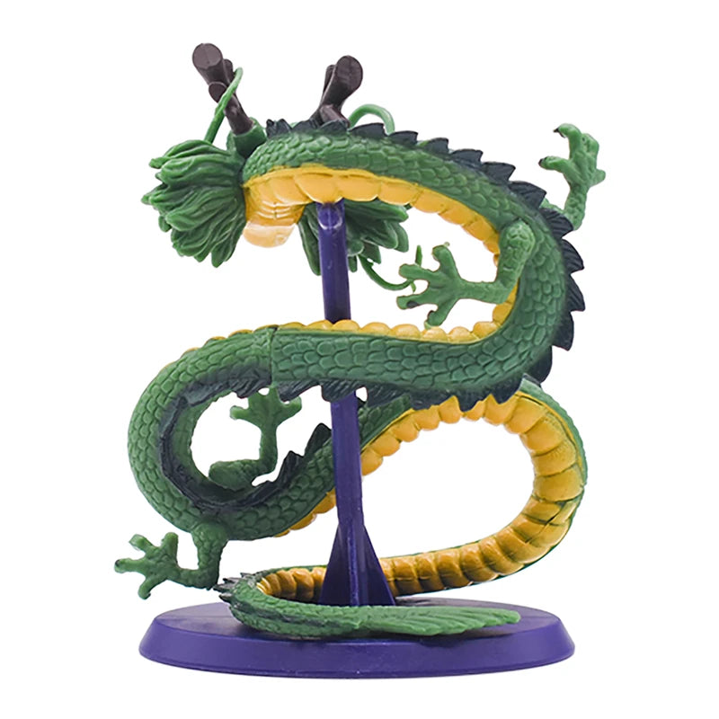 Dragon Ball Z Shenron Figure Toys DBZ Cartoon Son Goku Cyan Dragon Handmade PVC Figurine Anime Decoration Birthday Model Dolls