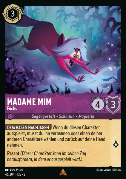 Madame Mim - Fuchs 46/204