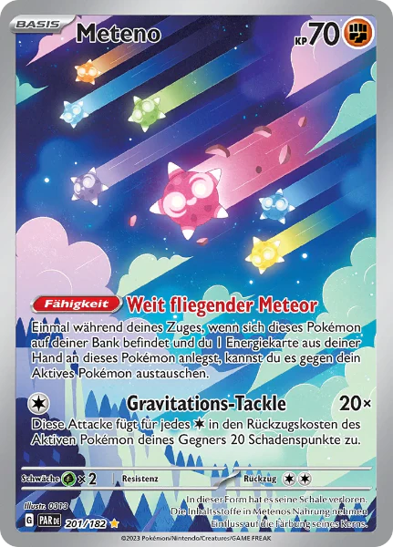 Meteno 201/182 Pokemon-Legenden