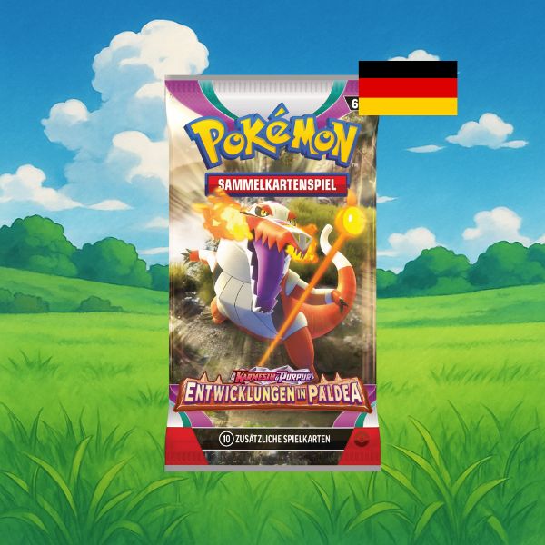 Karmesin & Purpur: Entwicklungen in Paldea (deutsch)