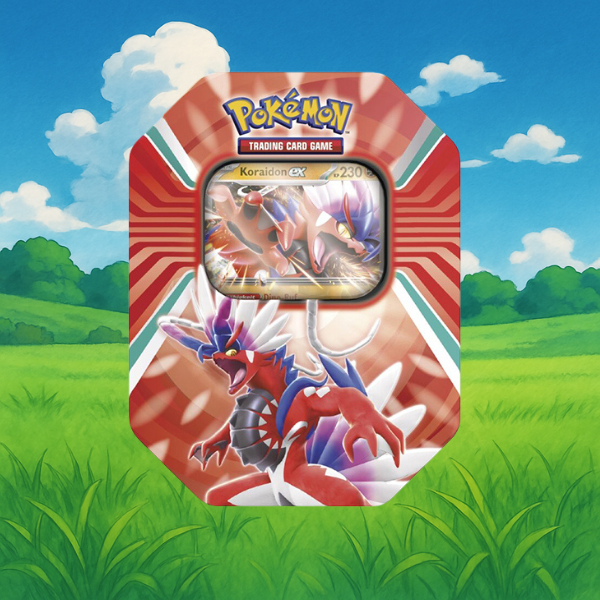 Pokémon Tin Box #108 Koraidon EX