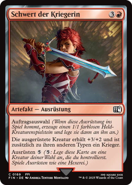 Schwert der Kriegerin FIN #169 Foil