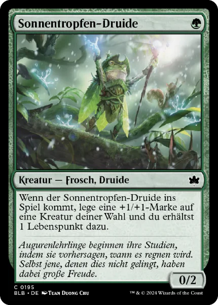 Sonnentropfen-Druide BLB #195