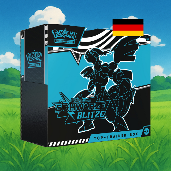 Schwarze Blitze Top Trainer Box (deutsch)
