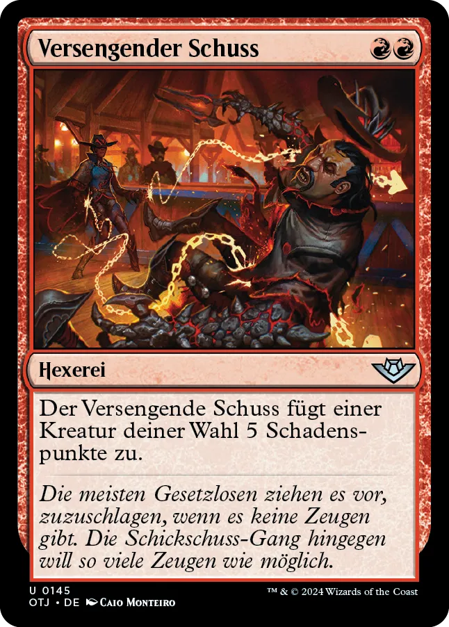 Versengender Schuss OTJ #145