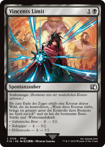 Vincents Limit FIN #126