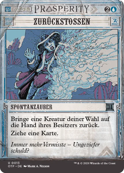 Zurückstossen OTJ #13