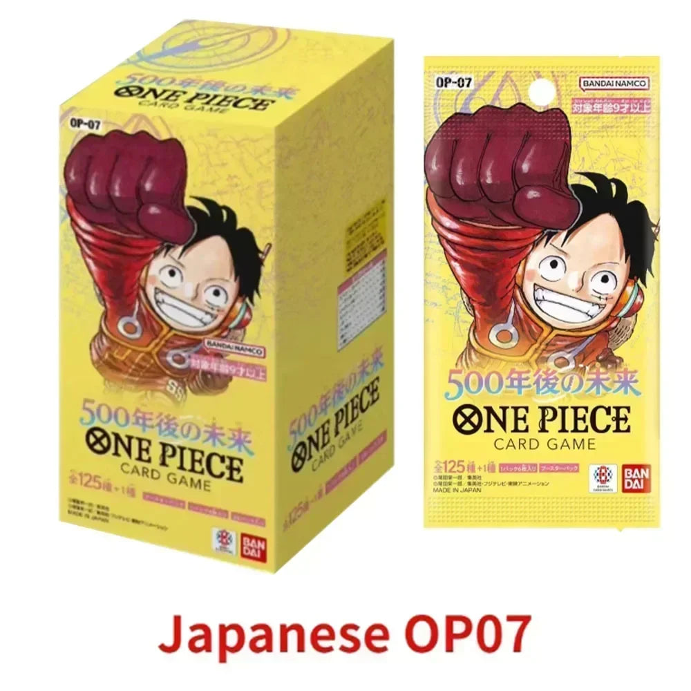 Bandai Genuine One Piece TCG OP09 OP11 OP13 PRB02 Anime Collection Card Blind Box Toy Christmas Gift