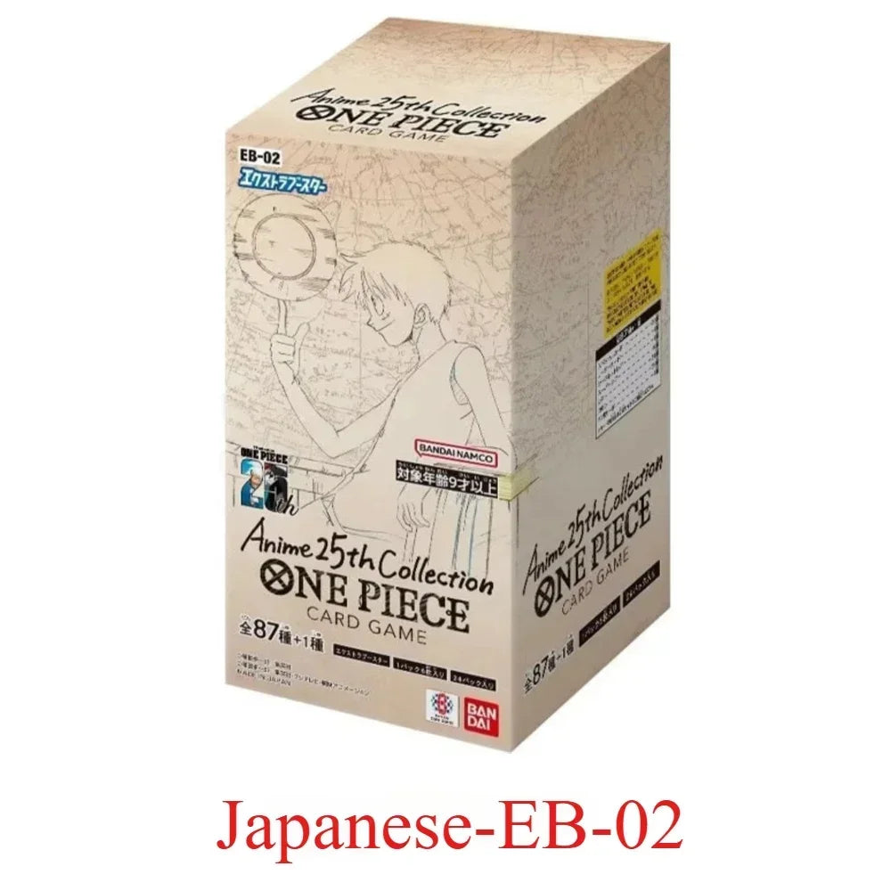 Bandai Genuine One Piece TCG OP09 OP11 OP13 PRB02 Anime Collection Card Blind Box Toy Christmas Gift