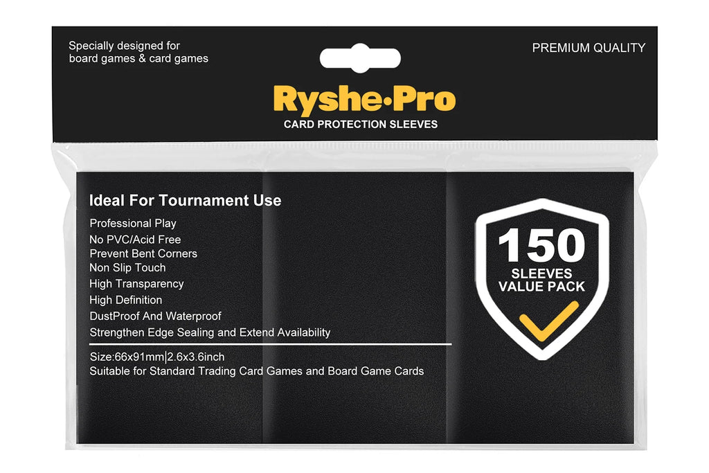 100PCS 66x91mm Matte Standard Size Card Sleeves TCG Trading Cards Protector For Tarot Shield Board Games Magical Cover PKM