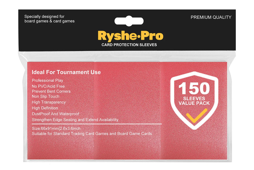 100PCS 66x91mm Matte Standard Size Card Sleeves TCG Trading Cards Protector For Tarot Shield Board Games Magical Cover PKM