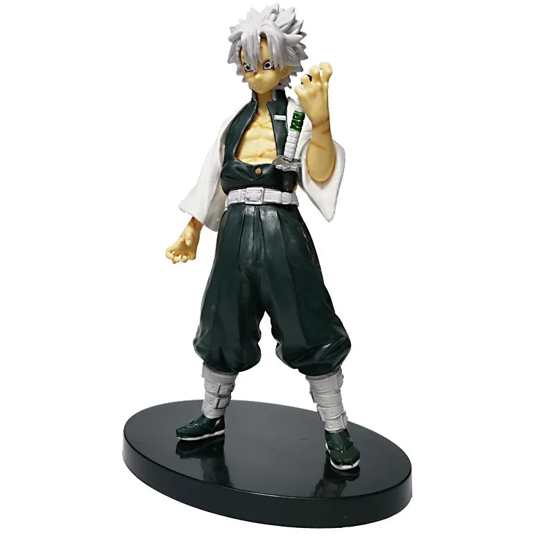 Anime Figure Demon Slayer Figures Kimetsu No Yaiba Doll Tanjiro Nezuko Zenitsu Figurine Inosuke Warrior Action Figure Model Toys
